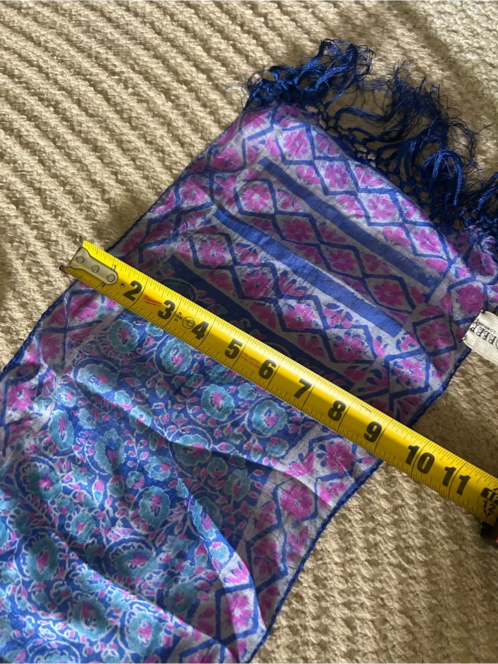Silk scarf